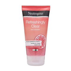 Neutrogena Refreshingly Clear Daily Exfoliator With Pink Grapefruit Vitamin C 150ml