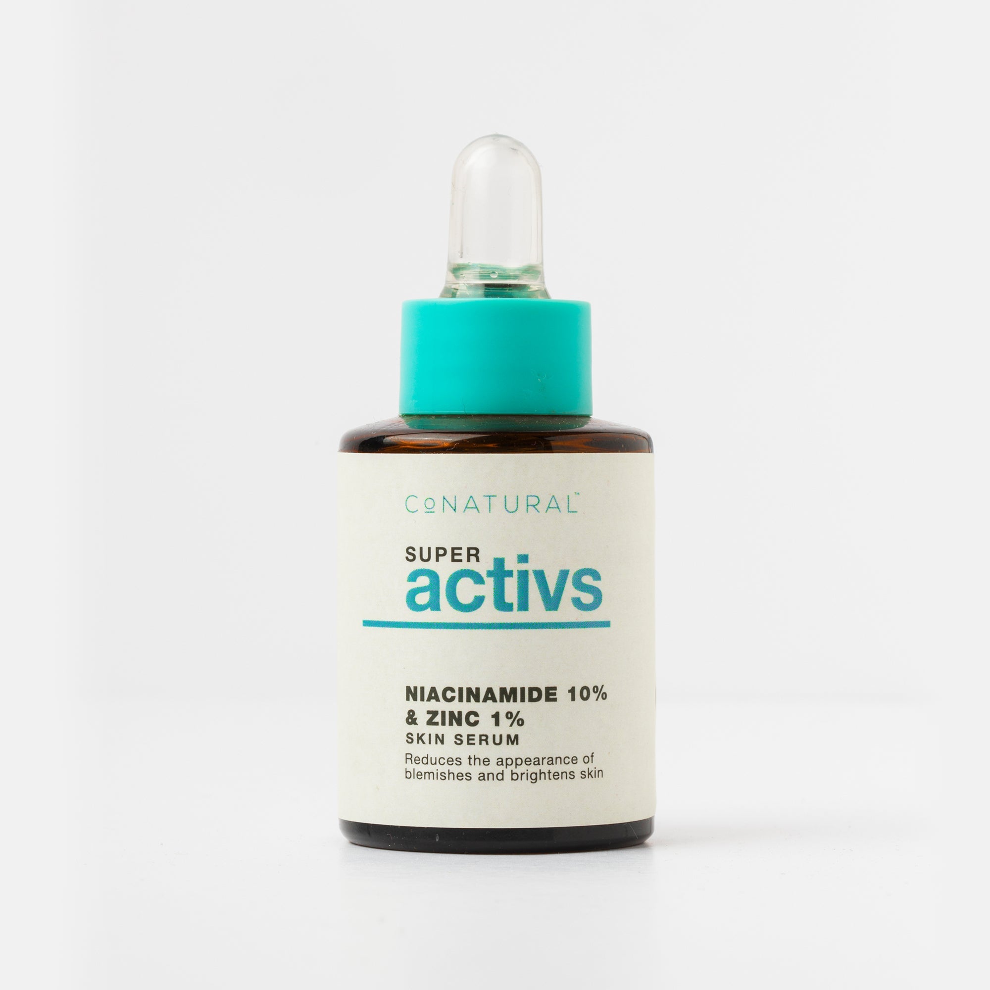 CoNatural Super Activs Niacinamide 10% & Zinc 1% Skin Serum 30ml
