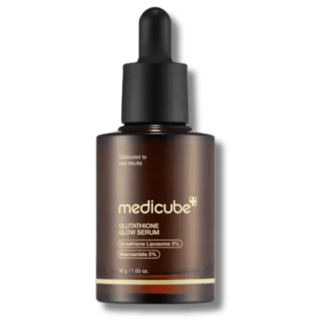 Medicube Glutathione Glow Serum bottle on a white background