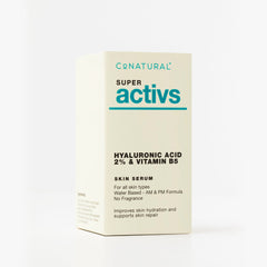 CoNatural Super Activs Hyaluronic Acid 2% Vitamin B5 Skin Serum 30ml
