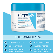 CeraVe Renewing SA Cream for Rough & Bumpy Skin 340g
