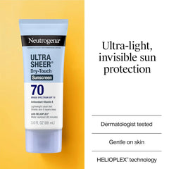 Neutrogena Ultra Sheer Dry Touch Sunscreen SPF 70 88ml