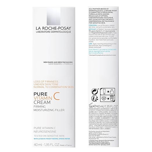 la roche posay laboratoire dermatologique pure vitamin c cream firming moistuirizing filler