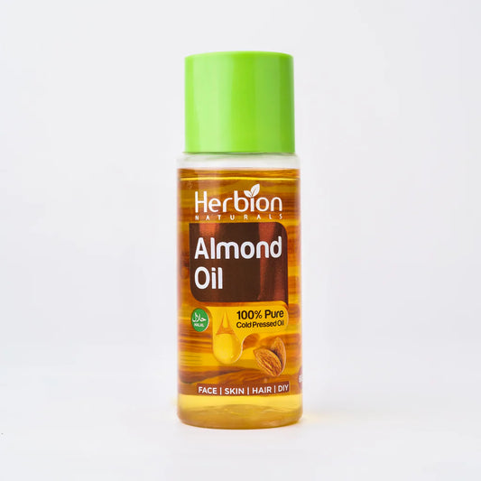 Herbion Almond Oil 60ml 100% Pure Cold Pressed Oil