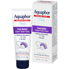 Aquaphor Baby Healing Paste Fast Relief Diaper Rash Paste 3.5 oz