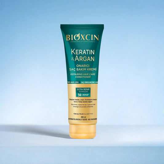 Bioxcin Keratin & Argan Repairing Hair Care Cream Conditioner