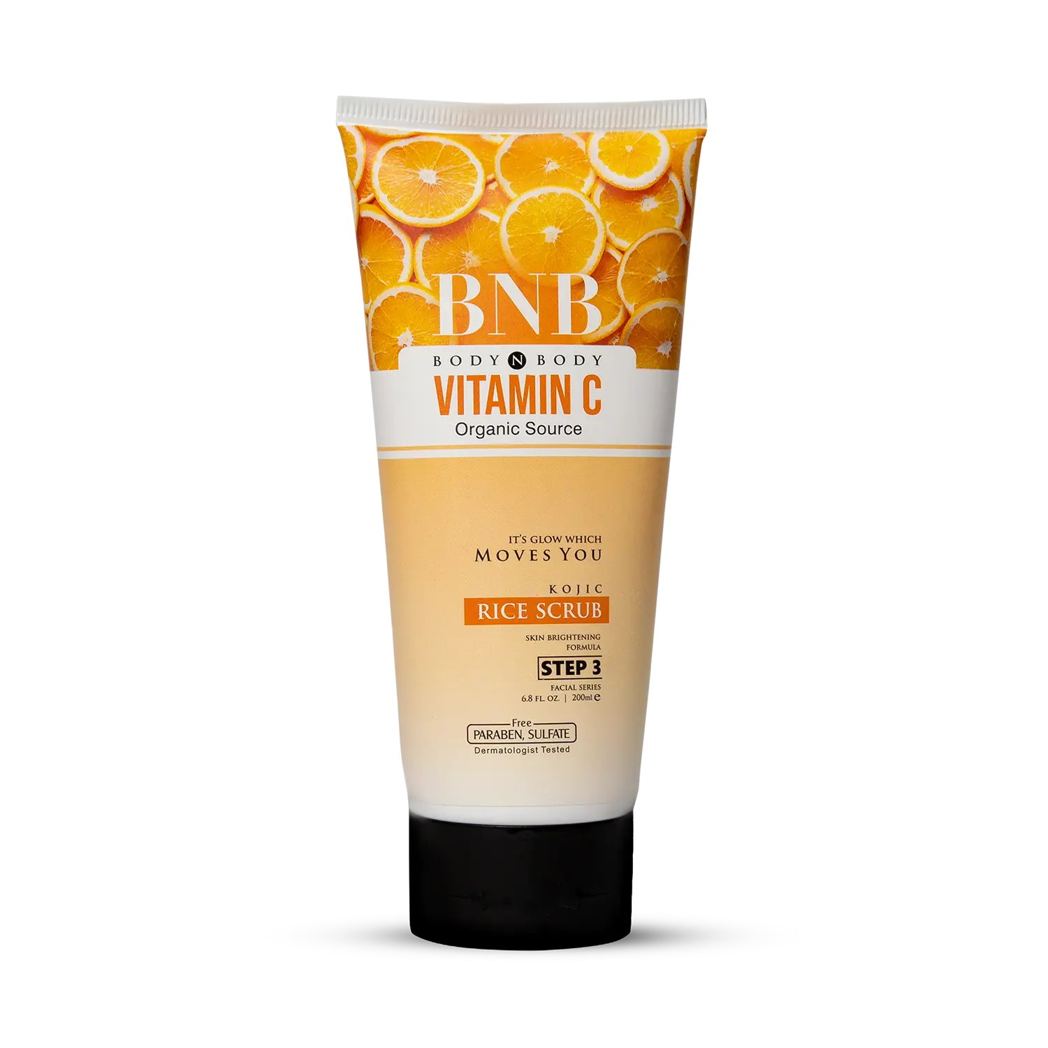 BodynBody Vitamin C Rice Scrub 200 ML