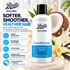 Boots Everyday Conditioner Coconut & Vanilla 500ml