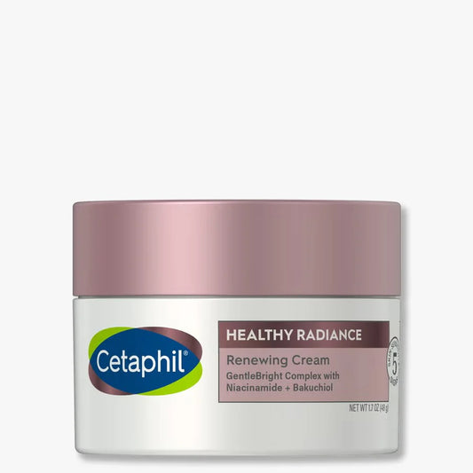 Cetaphil Healthy Radiance Renewing Cream jar on a white background