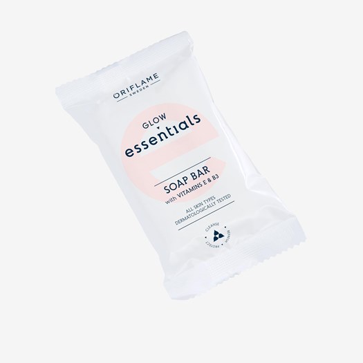 Oriflame Glow Essentials Soap Bar with Vitamins E & B3 75 G