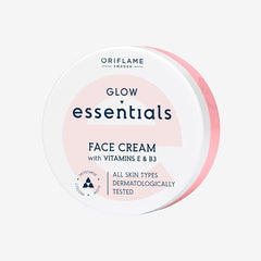Oriflame Glow Essentials Face Cream with Vitamins E B3 75 ML