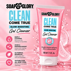 Soap & Glory Clean Come True Glow-Boosting Gel Cleanser 150ml