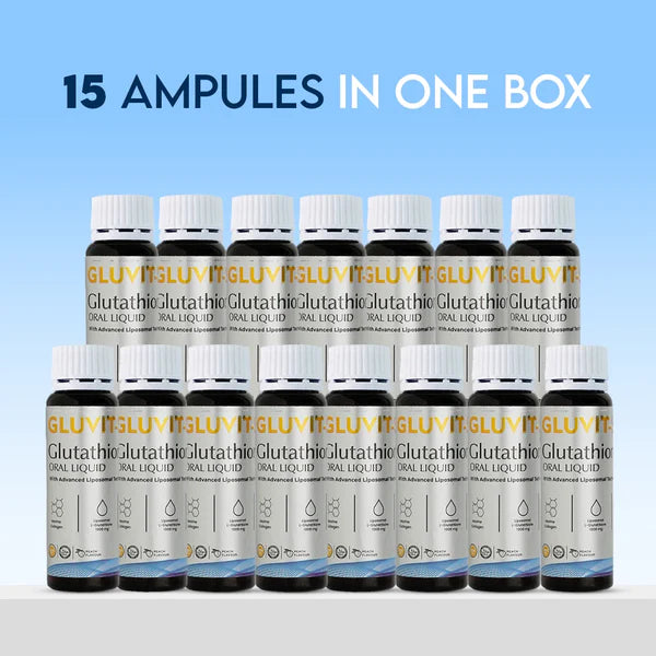 Gluvit-S Glutathione Oral Liquid 15 Oral Shots