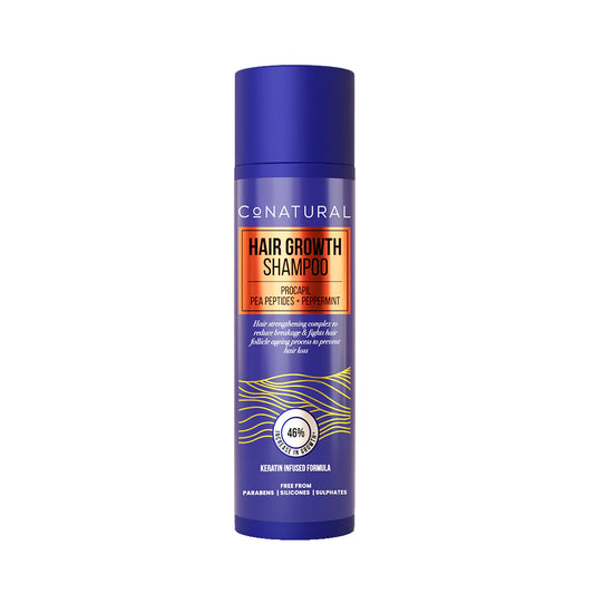 CoNatural Hair Growth Shampoo, Free From Paraben, Silicone & Sulphates, Prevent Hair Loss, 260ml