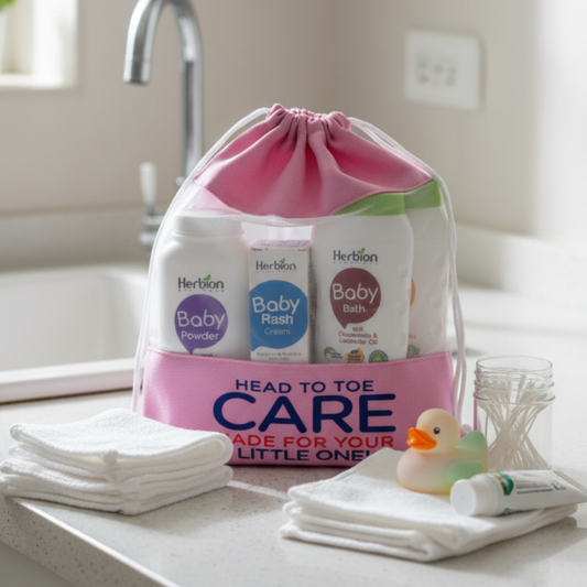 Herbion Herbion Baby Care Kit (Pink)
