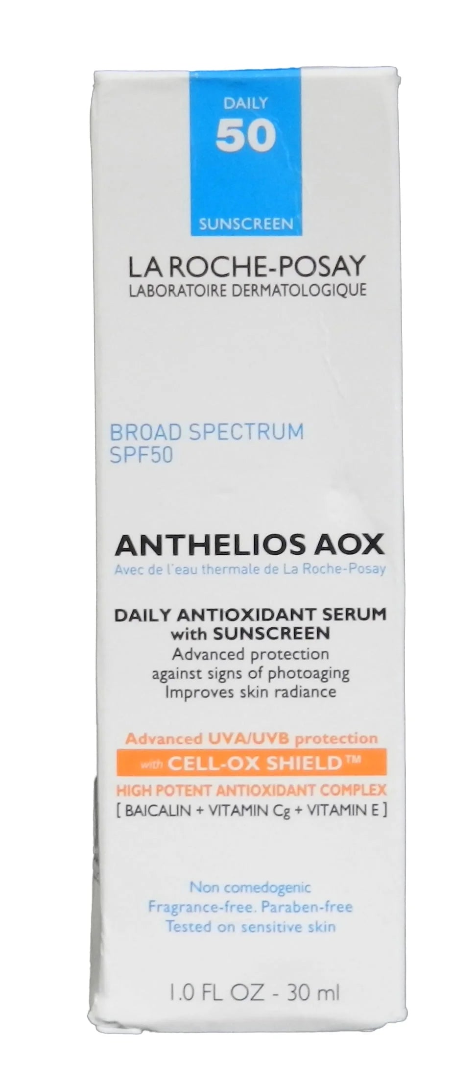 La Roche-Posay Anthelios AOX Daily Antioxidant Serum with SPF 50 Sunscreen