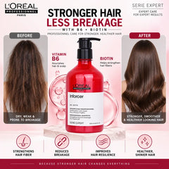 Loreal Professionnel Inforcer B6 Plus Biotin Strengthening Anti-Breakage Shampoo 500ml