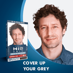 Medium Brown Men Hair Color - His Only (HC-04)