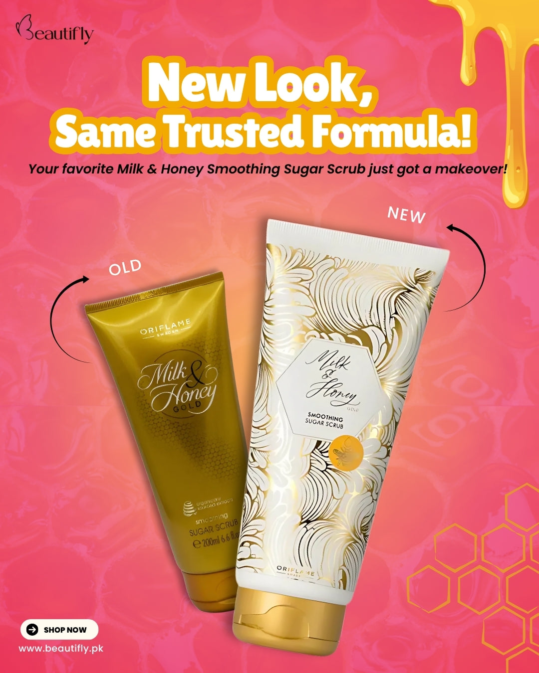 Milk & Honey Gold
Smoothing Sugar Scrub