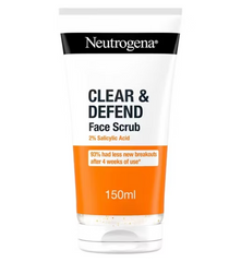 Neutrogena Clear & Defend Facial Scrub 150ml
