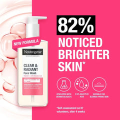 Neutrogena Clear & Radiant Face Wash with Vitamin C 200ml