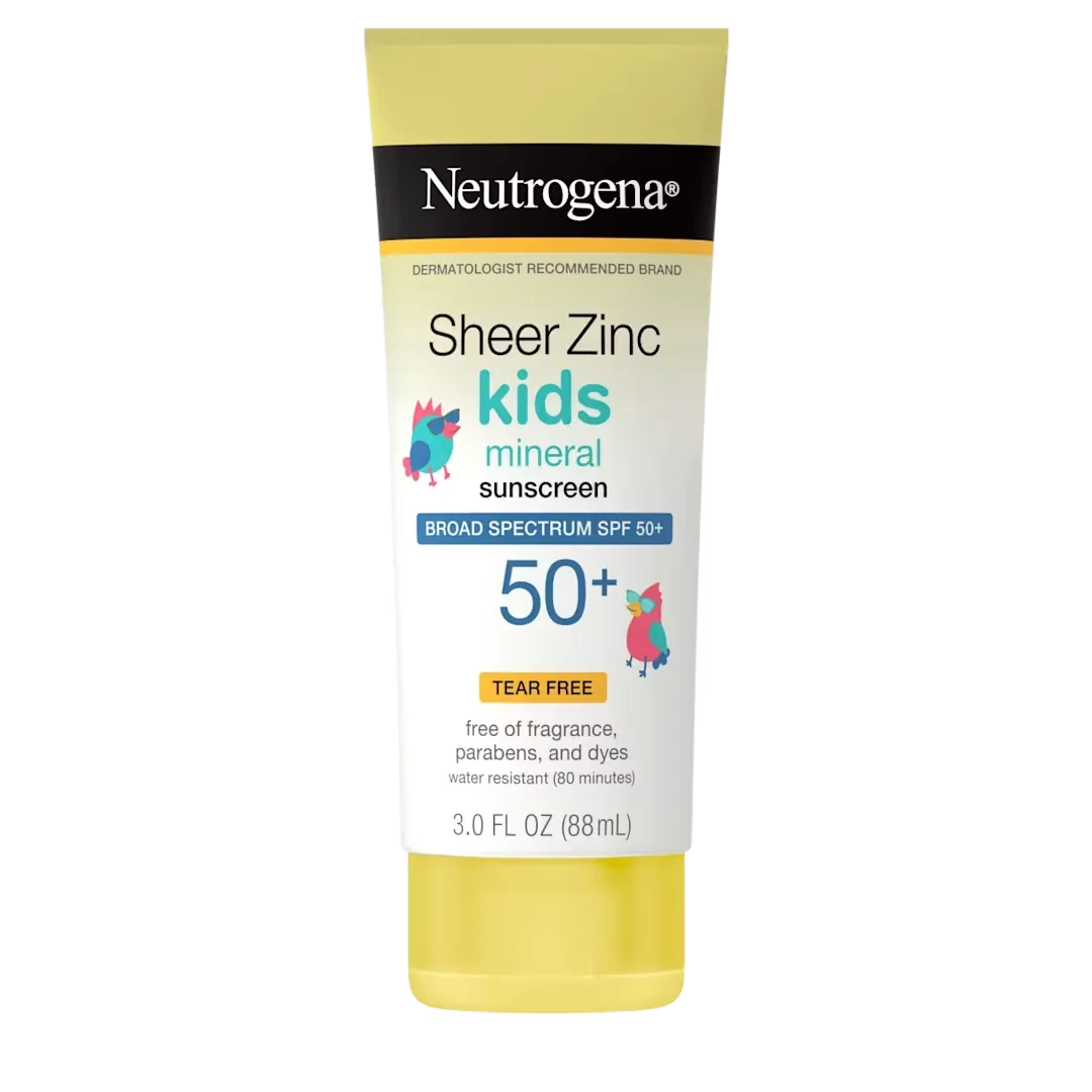 Neutrogena Sheer Zinc Kids Mineral Sunscreen SPF 50+ 88ml