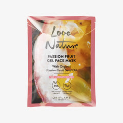 Oriflame Love Nature Passion Fruit Gel Face Mask with Organic Passion Fruit Seed Oil 10 ML