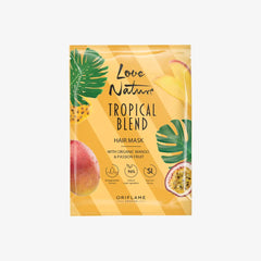 Oriflame Love Nature Tropical Blend Hair Mask with Organic Mango & Passion Fruit 30 ML