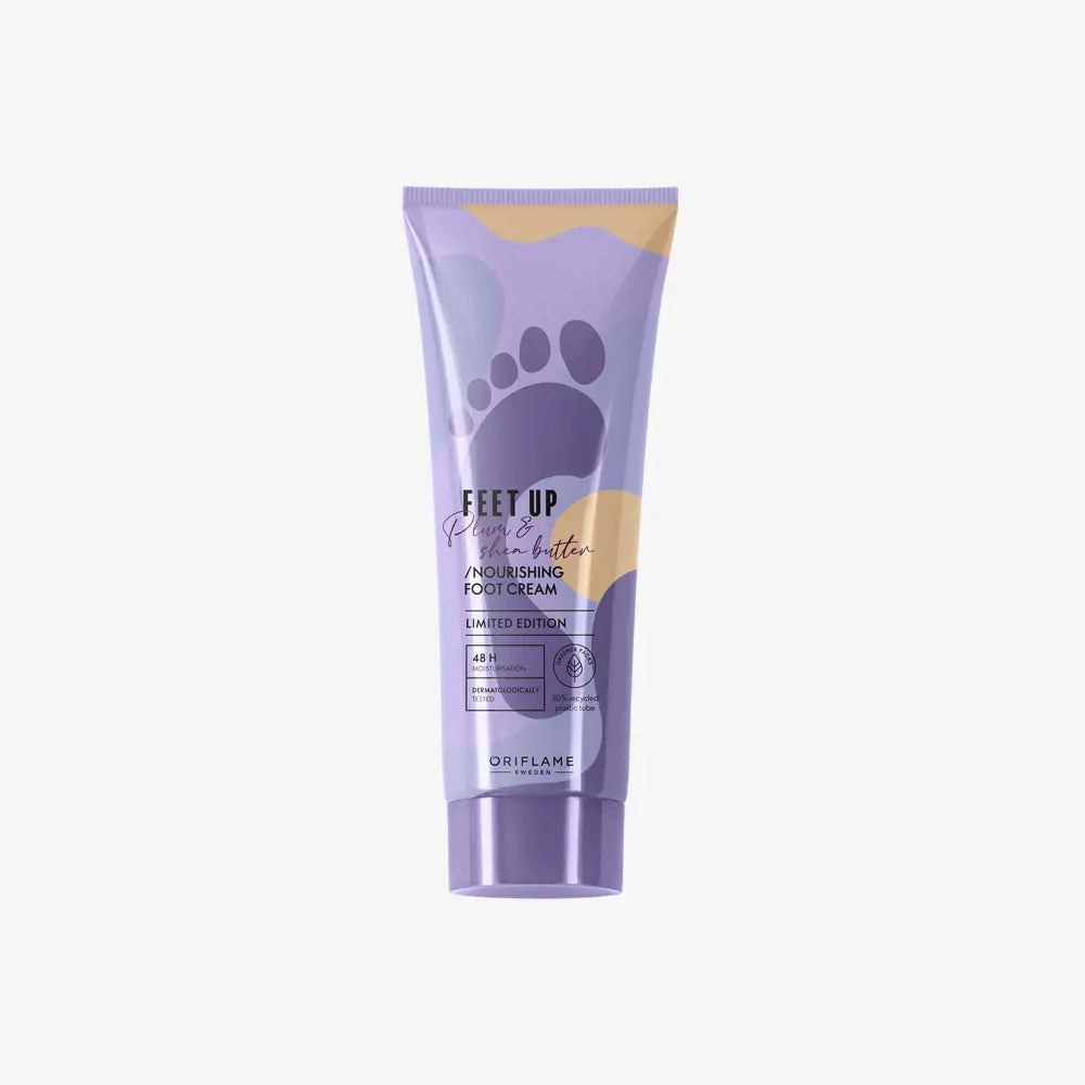 Oriflame Feet Up Plum Shea Butter Foot Cream 75ml