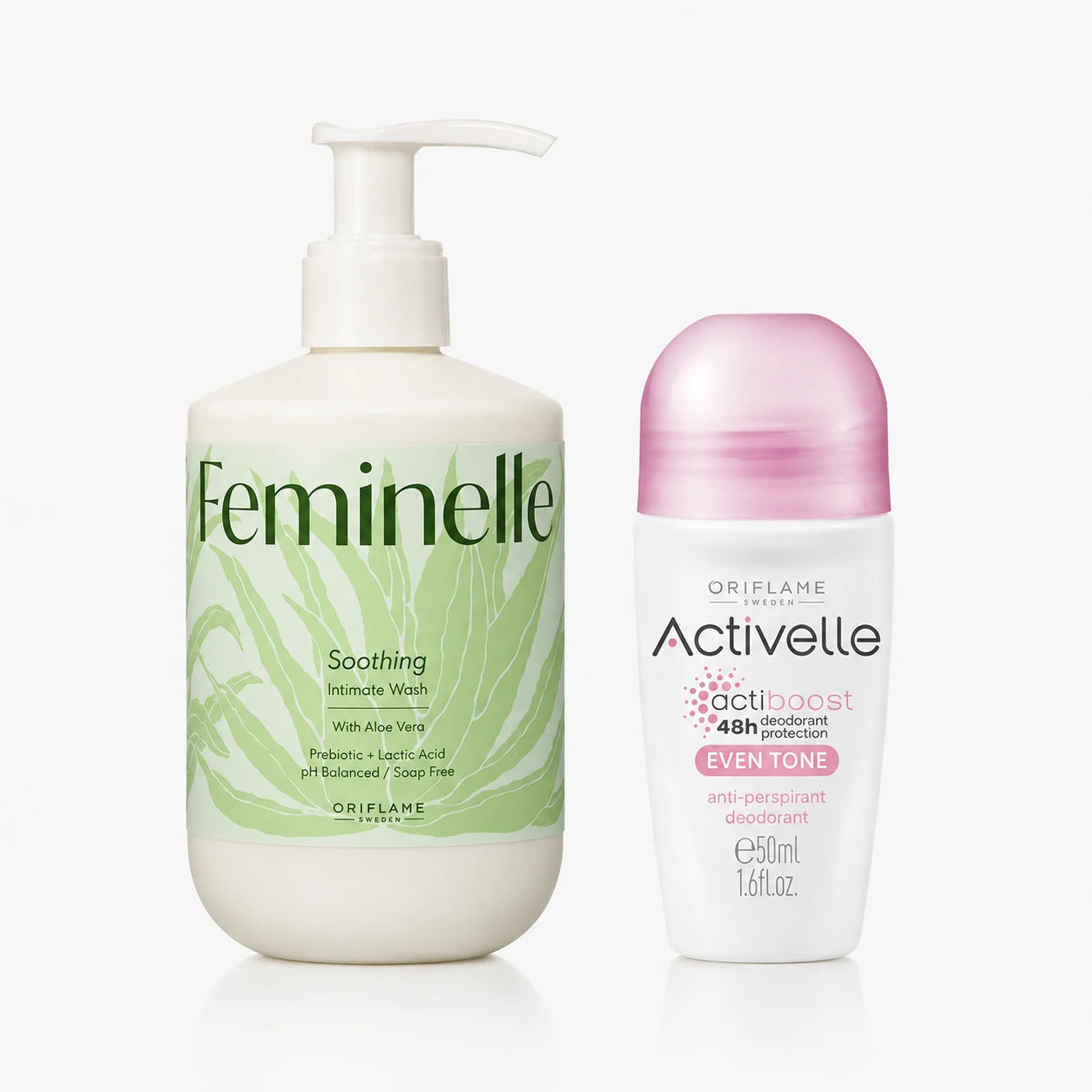 Oriflame Feminelle And Activelle Complete Care Bundle