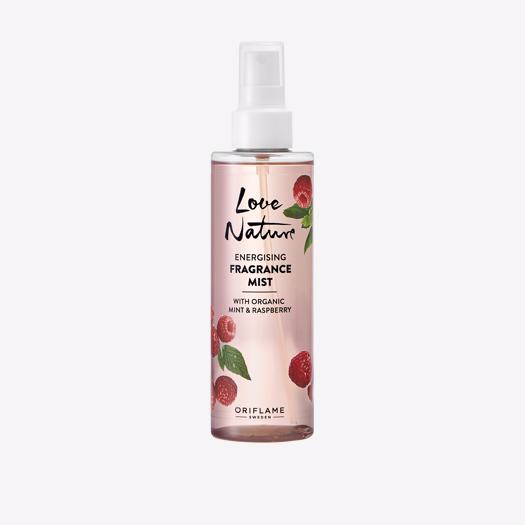 Oriflame Love Nature Energising Fragrance Mist with Organic Mint & Raspberry