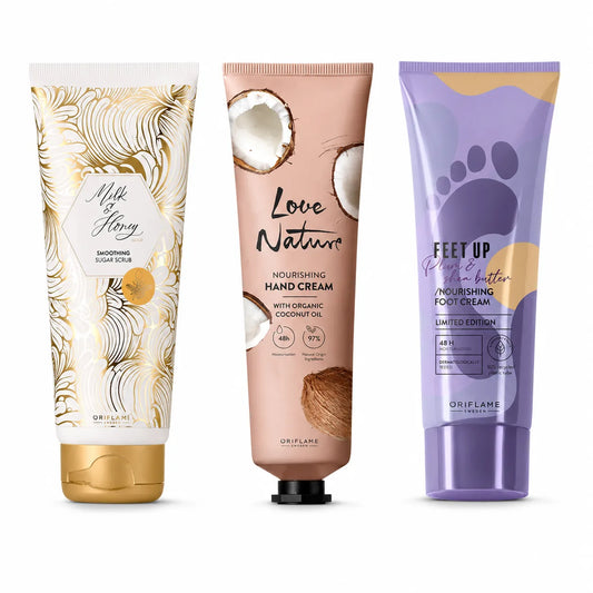 Oriflame Luxury Hand And Body Care Essentials Bundle