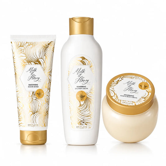 Oriflame Milk And Honey Gold Complete Body Care Bundle