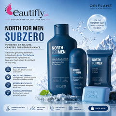 Oriflame North For Men SubZero Complete Grooming Bundle
