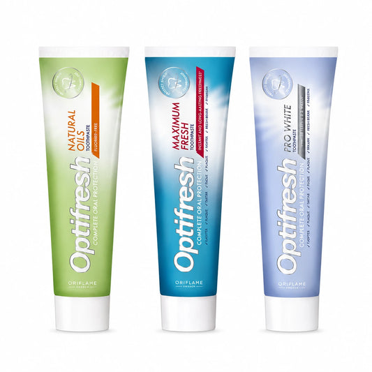 Oriflame Optifresh Complete Oral Care Toothpaste Bundle