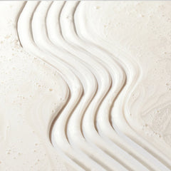 Close-up of sand with wavy patterns