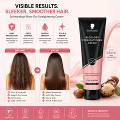 Schwarzkopf Blow Dry Straightening Cream 150 ml