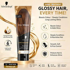 Schwarzkopf Hair Gloss Shine Treatment Light Brown 150ml