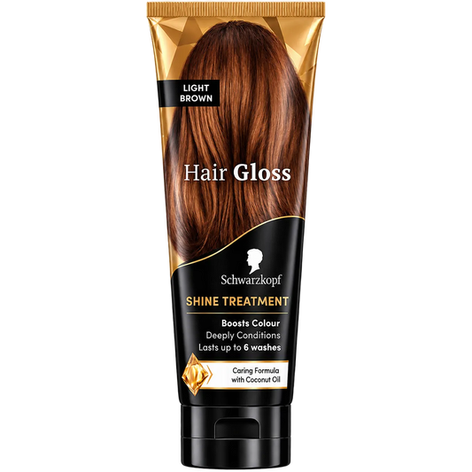 Schwarzkopf Hair Gloss Shine Treatment Light Brown 150ml