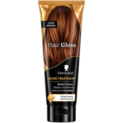 Schwarzkopf Hair Gloss Shine Treatment Light Brown 150ml