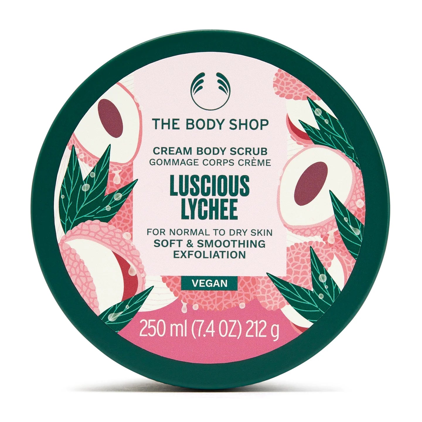 The Body Shop Luscious Lychee Cream Body Scrub 250ml