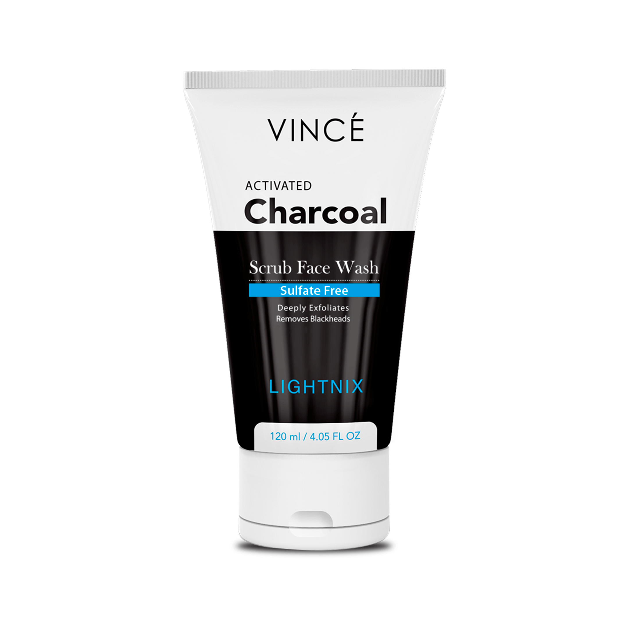 Vince Activated Charcoal Scrub Face Wash For Women 120 ML