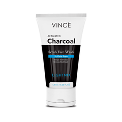 Vince Activated Charcoal Scrub Face Wash For Women 120 ML