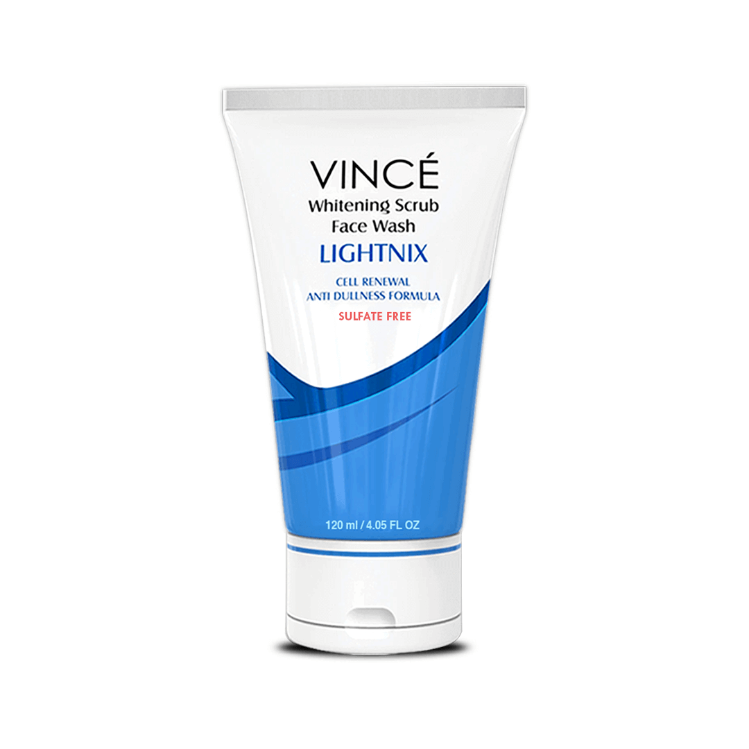 Vince Whitening Scrub Face Wash 120 ML