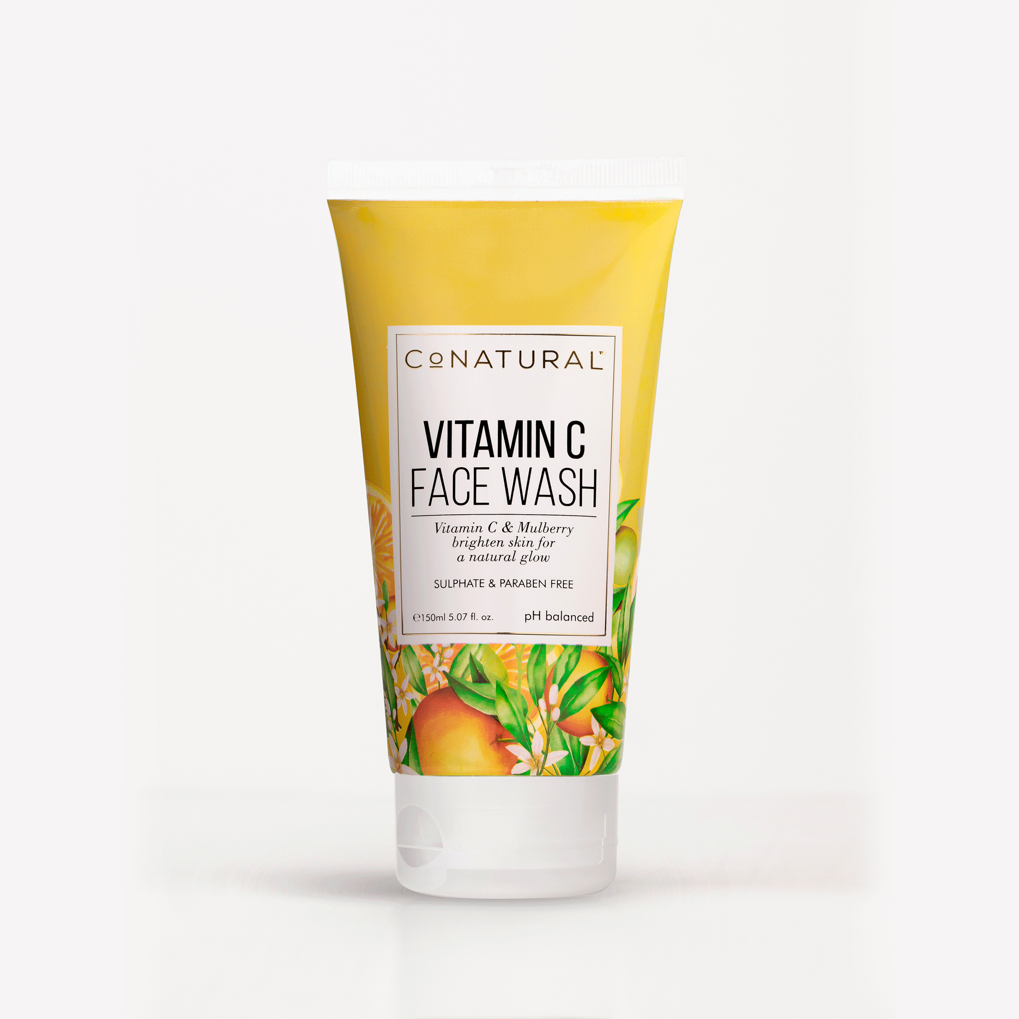 CoNatural Vitamin C Face Wash Brightens Skin For A Natural Glow 150ml