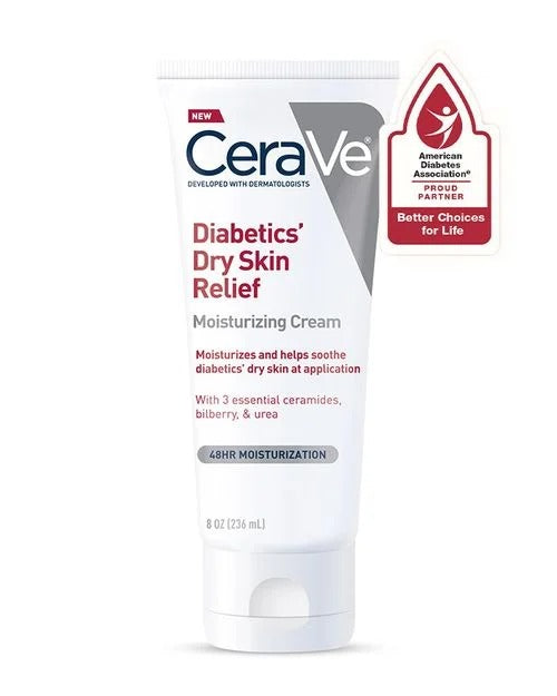 Cerave Diabetics Dry Skin Relief Moisturizing Cream 236 ML