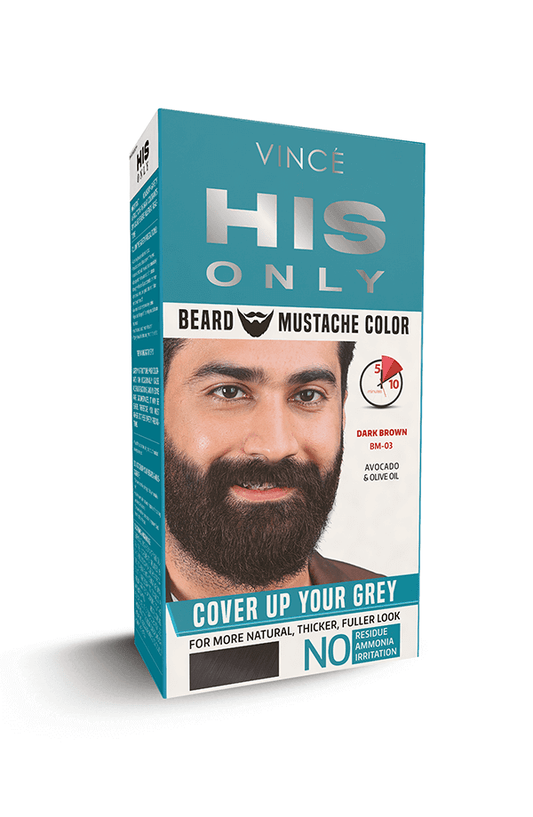 Dark Brown - Beard & Mustache Color (BM-03)