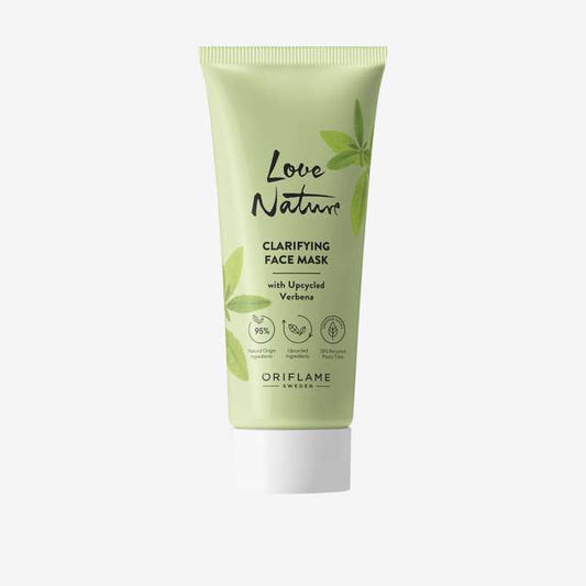 Oriflame Love Nature Clarifying Face Mask with Upcycled Verbena (30ml)
