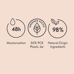 Oriflame Love Nature Caring Body Cream with Organic Oat and Apricot 200 ML