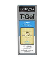 Neutrogena T/Gel 2-in-1 Anti-Dandruff Shampoo & Conditioner Melon & Jasmine 250ml